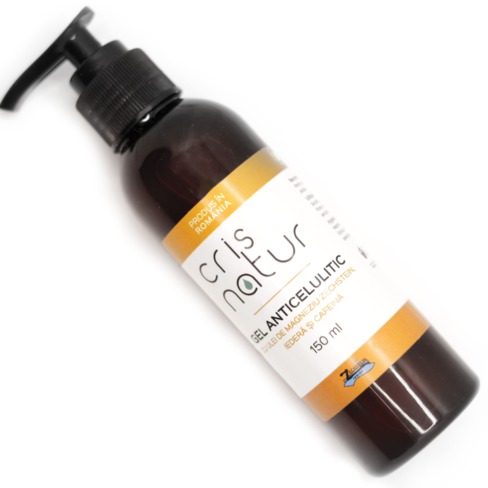 Gel Anticelulitic cu ulei de Magneziu Zechstein, Iedera si Cafeina 150ml - imagine 2