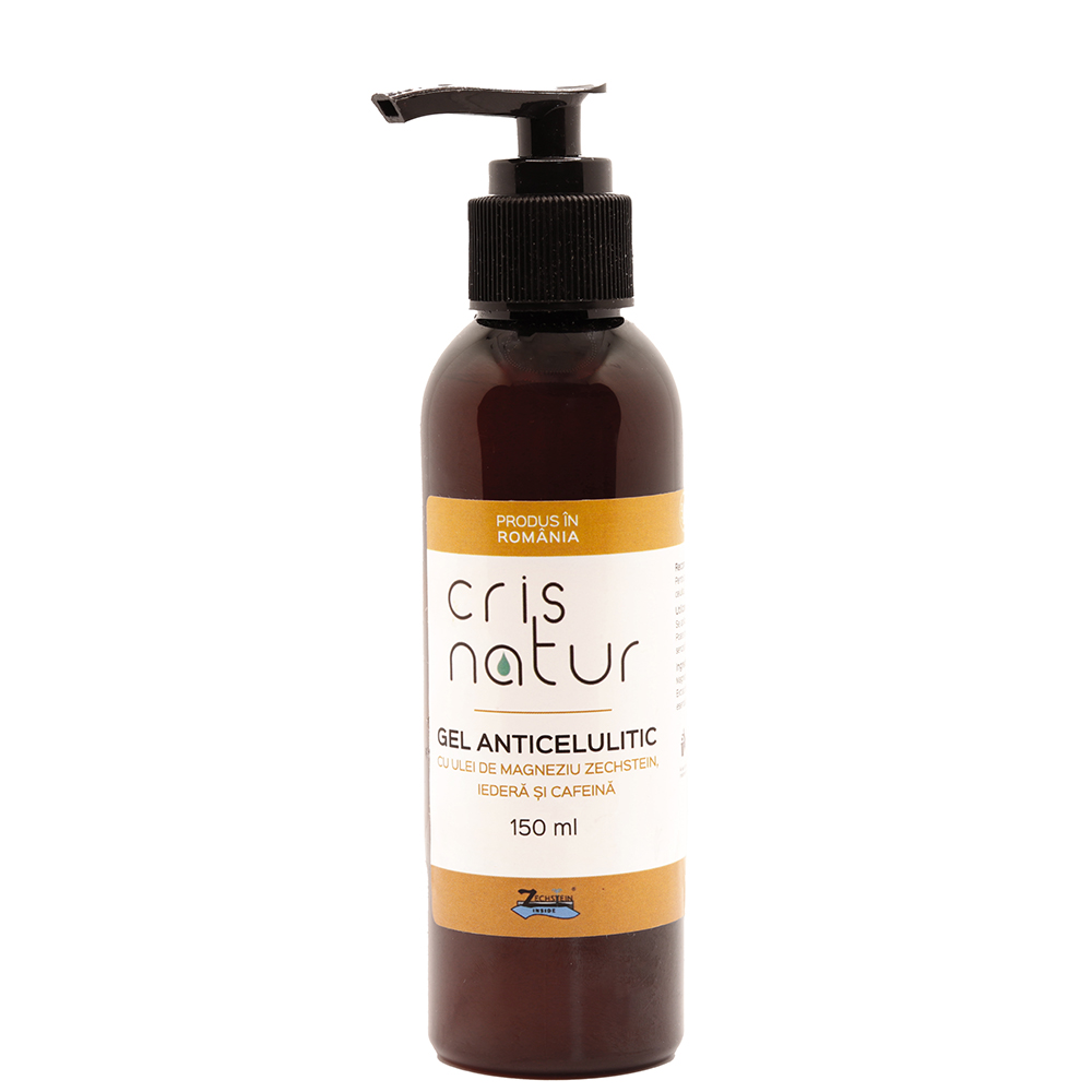 Gel Anticelulitic cu ulei de Magneziu Zechstein, Iedera si Cafeina 150ml