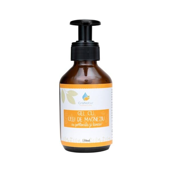 Gel cu ulei de magneziu Zechstein cu portocală și lămâie 150ml