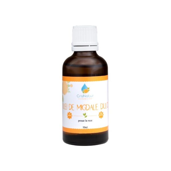 Ulei de Migdale Dulci 100% natural, presat la rece 50ml