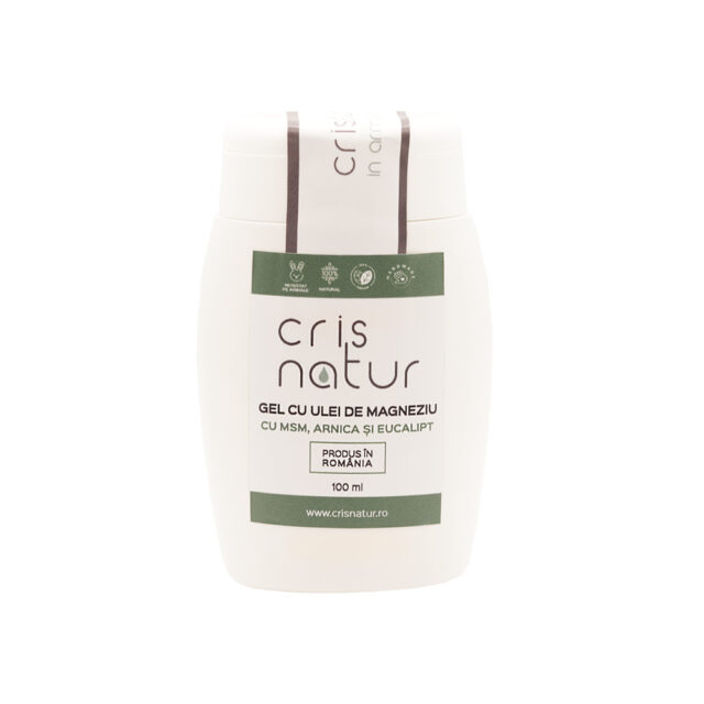 Gel cu Ulei de Magneziu cu MSM, Arnica si Eucalipt 100ml