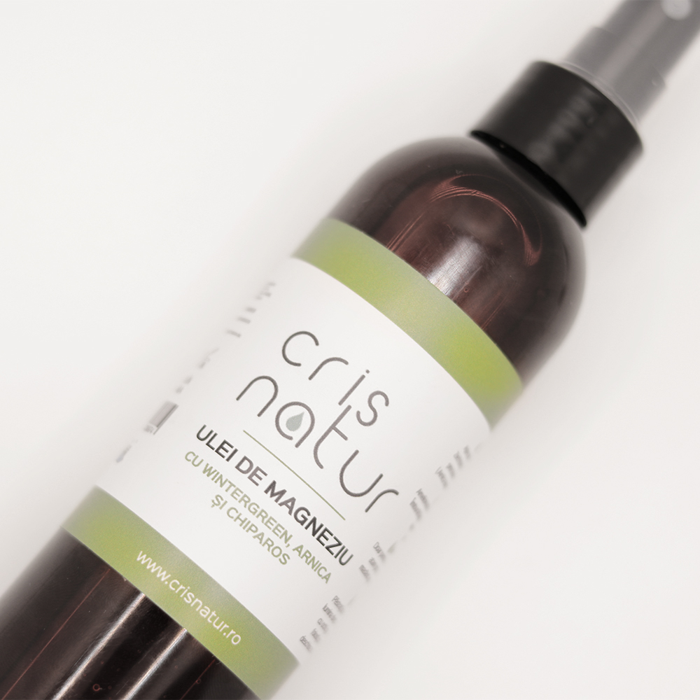 Ulei de Magneziu cu Wintergreen, Arnica si Chiparos 200ml - imagine 2
