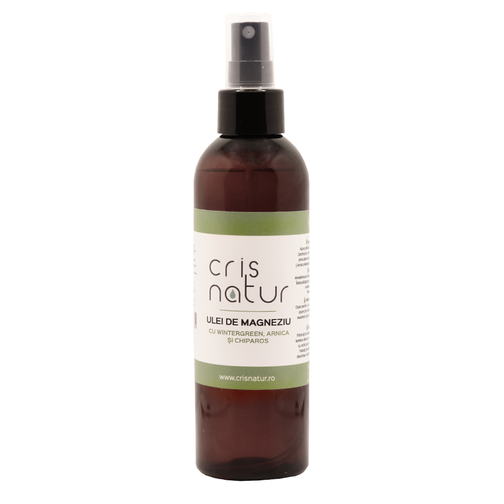 Ulei de Magneziu cu Wintergreen, Arnica si Chiparos 200ml