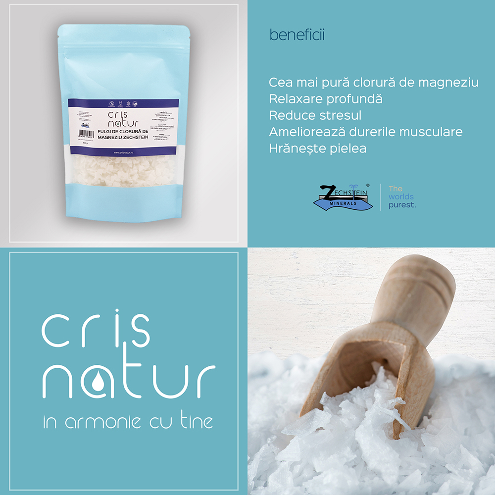 Fulgi de Magneziu pentru Baie de la Marea Zechstein