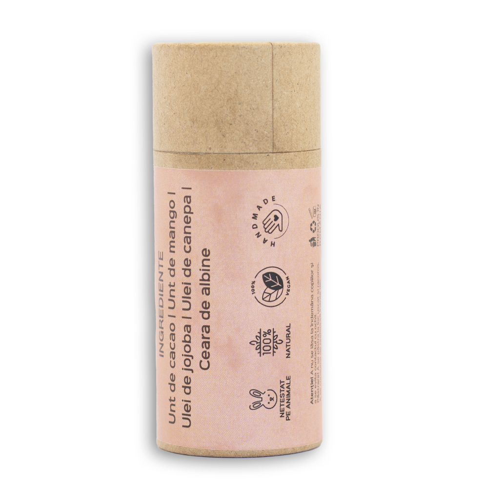 Unt de corp solid piele grasa - natural 100% - realizat manual, 60g - imagine 4